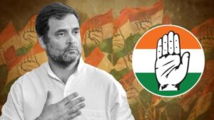 In Chhattigarh, Rahul Gandhi takes aim at the BJP over farmer loans.