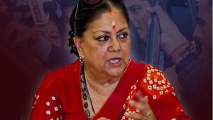 Amid rumours regarding the Rajasthan Chief Minister position, Vasundhara Raje arrives in Delhi.