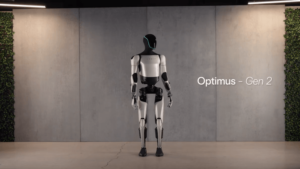 The Optimus Gen 2 robot, unveiled by Tesla, does really dance!